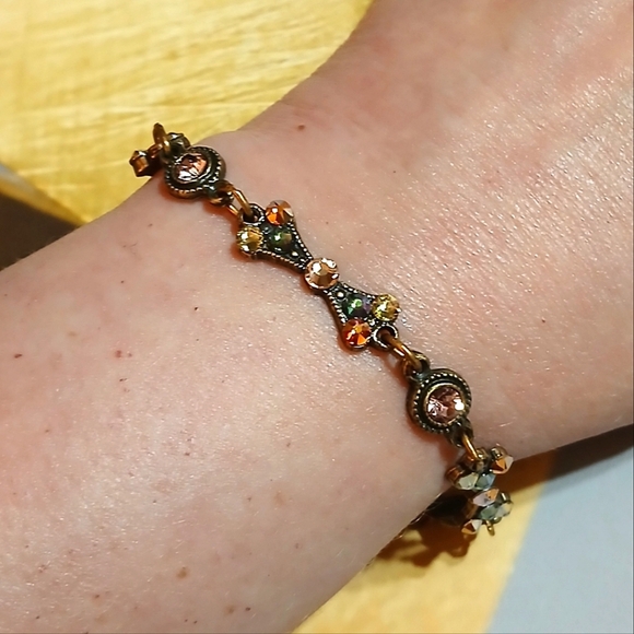 Anne Koplik Designs Jewelry - VTG Anne Koplik Designs Swarovski Crystal Bracelet